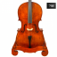 Mistrovské Violoncello 4/4 model MONTAGNANA - Velikost: 1/2 Celomasivní